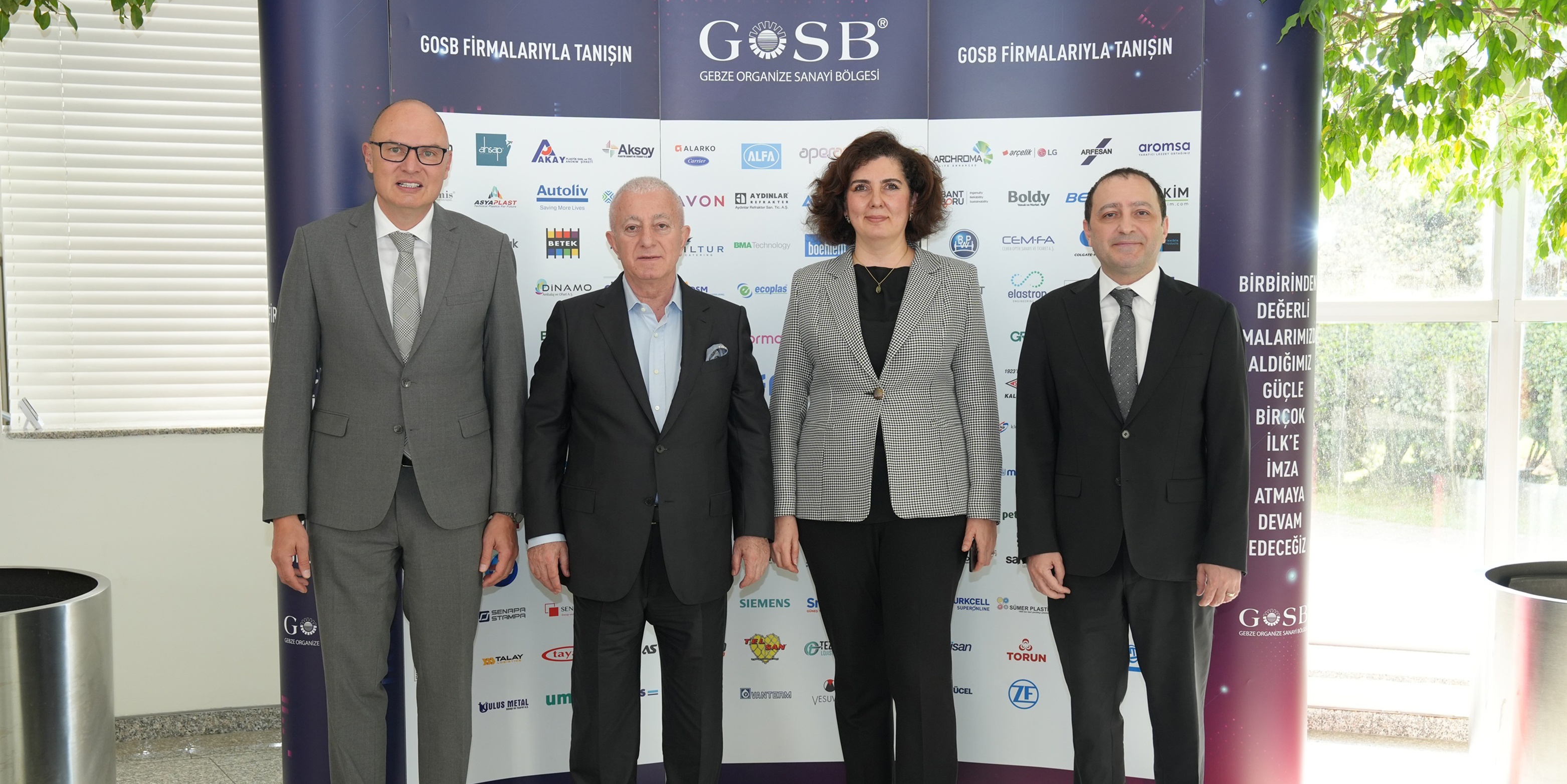 Uganda Cumhuriyeti İstanbul Fahri Konsolosu Levent Serdar Dervişoğlu'nun GOSB Ziyareti